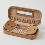Ambrosia Rectangle Jewellery Case - Nude
