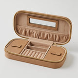 Ambrosia Rectangle Jewellery Case - Nude