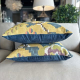 James Malone Basarabia Yellow Cushion