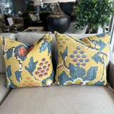 James Malone Basarabia Yellow Cushion