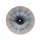 Black Check Centered Bowl