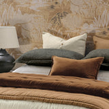 Cela Charcoal Pillowcase Pair