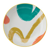 Coupe Bowl - Yellow Abstract