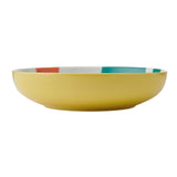 Coupe Bowl - Yellow Abstract
