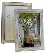 Dolton Silver Bordered Frame 4x6"