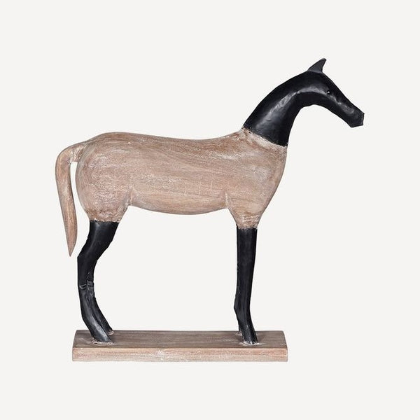 Horse Decor - Wood & Iron