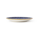 Indigo Chevron Side Plate