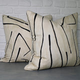 Kelly Wearstler Graffito Cushion - Linen