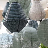 Outdoor LED Solar Lantern Can 30cm