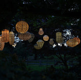 Outdoor LED Solar Lantern Crown 40cm