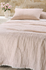Leggera Pink Clay Blanket 280 x 240cm
