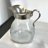 Matt Nickle Hammered Glass Water Jug