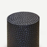 Maya Dot Stool - Blackwash