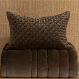 Mica Cocoa Cushion 60 x 40cm