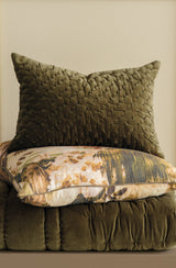 Mica Deep Moss Comforter