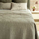 Misaka Light Moss Bedspread