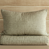 Misaka Light Moss Pillowsham Pair