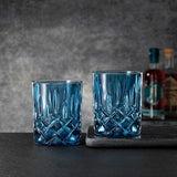 Noblesse Whisky Tumblers (set of two) - Vintage Blue