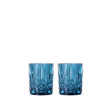 Noblesse Whisky Tumblers (set of two) - Vintage Blue