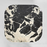 Noir Marble & Black Oak Coffee Table