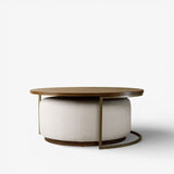 Radison Coffee Table & Ottoman