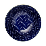 Ramen Bowl Indigo Chevron