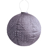 Outdoor LED Solar Lantern Round 40cm