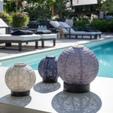 Outdoor LED Solar Lantern Round 40cm