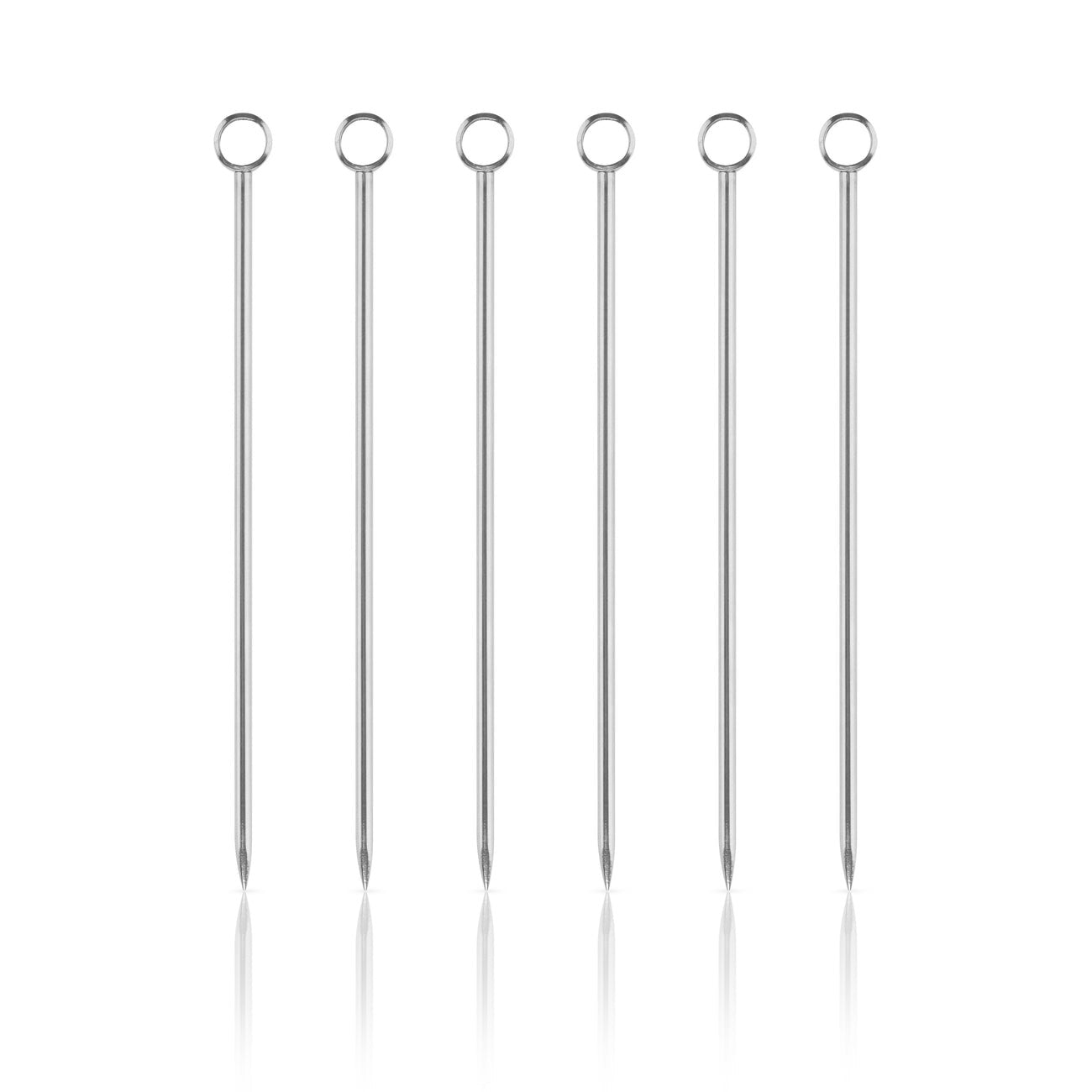 Stainless Steel Cocktail Pick Set 6 Odell Home