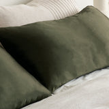 Silk Pillowcase Olive