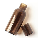 Smoke Glass Carafe & Cup