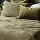 Sottobosco Olive Bedspread