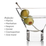 Stemless Martini Glasses (set of 2)