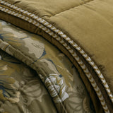 Waterlilly Olive Comforter