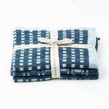 Basento Denim Washcloths - Set of 3