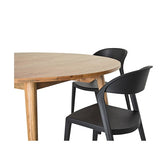 Vassa Round Table 120cm - Natural Oak