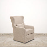 Cape Cod Swivel Chair - Salt & Pepper
