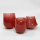 Barrel Vase - Cranberry - 24cm