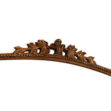 Grande Rounded Edge Mirror - Antique Gold