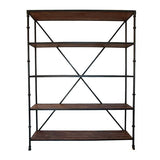 Heston Wood & Metal Bookshelf