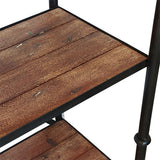 Heston Wood & Metal Bookshelf