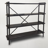 High Loft Shelving Unit - Black Wash