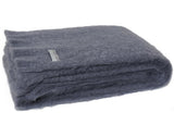 Mohair Throw - Storm