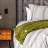 Mohair Throw - Fern