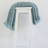 Mohair Throw - Glacier