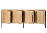 Oak Stairs Sideboard -200cm