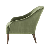 Olive Velvet Chair