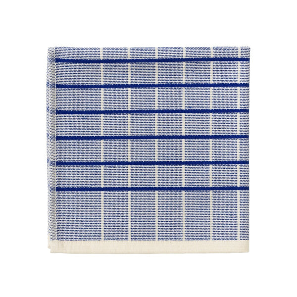 Tea Towel Small Squares - Baja Blue