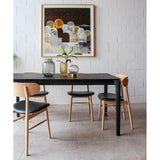 The Bok Dining Table 140cm BLACK