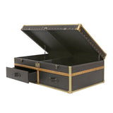 Voyager Trunk Coffee Table - Black
